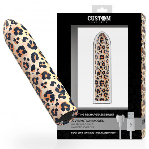 Balas Personalizadas Leopardo Bala Magnética