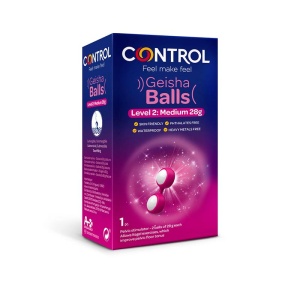 Bolas Gueixa Control Nível II (2x28 gr) Rosa