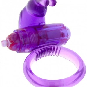 Cockring Rabbit Seven Creations Roxo
