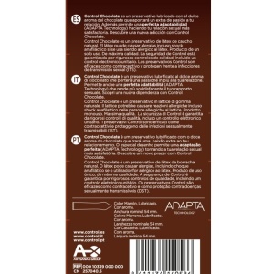 Control - adapta chocolate condoms 12 units - Img 2