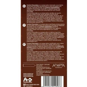 Control - adapta chocolate condoms 12 units - Img 2