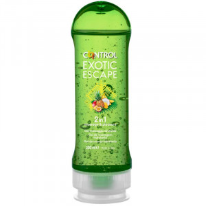 Controle 2-1 Massagem E Prazer Exotic 200Ml - Img 3