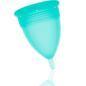 Copo Menstrual Stercup Azul S - Img 2