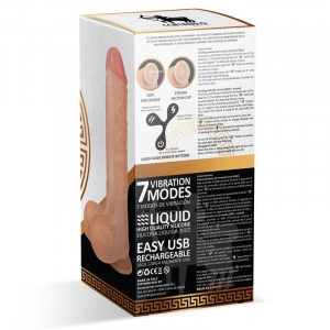 Dildo Centauro Vibrador Inclui Lubrificante Nanami efeito Frio Magnus 2.0