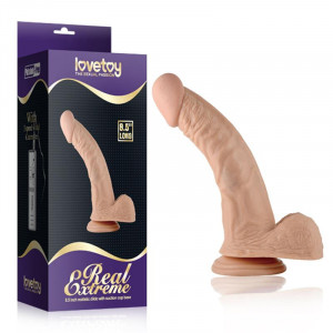 Dildo LOVETOY Realista cor Natural 18cm - Img 2