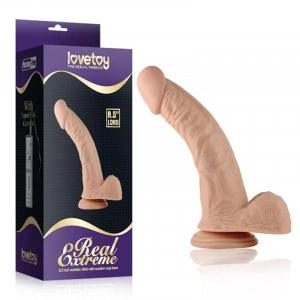 Dildo LOVETOY Realista cor Natural 18cm - Img 2