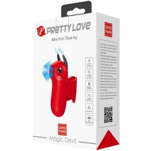 Estimulador Pretty Love Magic Devil Vermelho
