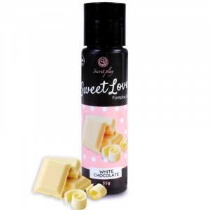 Gel Comestivel Secret Play Chocolate Branco 60 ml - Img 4