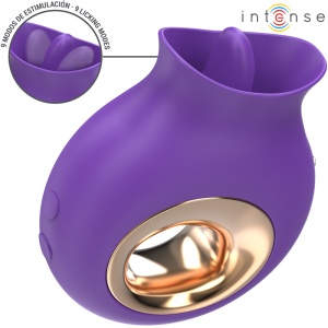 Intense - Estimulador De Clitóris Tuli 9 Vibrações E 9 Oscilações Roxo - Img 2
