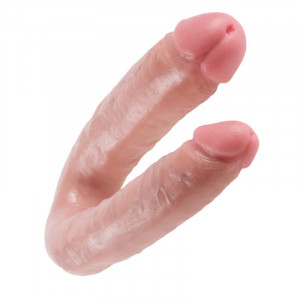 King Cock Em Forma De U Grande Dildo Dupla Problema - Img 3