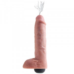 King Cock Squirting Dildo 11 &Quot; - Img 1