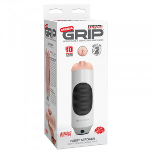 Pipedream Extreme Toyz Mega Grip Vibrating Stroker Pussy - Img 2