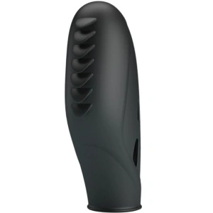 Pretty Love - Vibrador De Dedo De Silicone Gilo Preto - Img 2