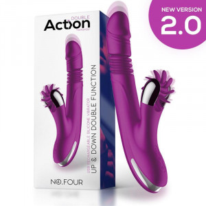 Vibrador Action Up and Down Finger Roda Estimuladora Nº Four - Img 7
