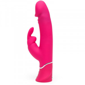 Vibrador De Coelho De Densidade Dupla Do Coelho Feliz Realístico - Img 2