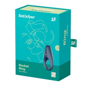 Anel Vibratório Satisfyer Rocket Ring Azul