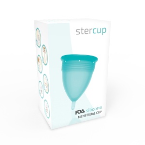 Copo Menstrual Stercup Azul L