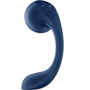 Satisfyer - Pro+ Wave 4 Estimulador De Ponto G E Air Pulse Aplicativo Gratuito Azul Escuro - Img 2