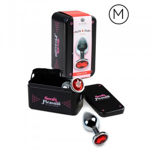 Secretplay Anal Plug Red M - Img 2
