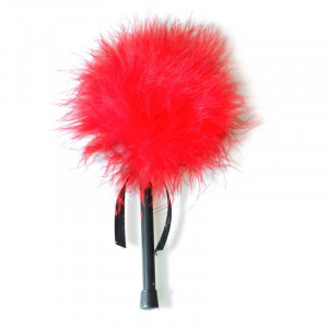 Secretplay Red Marabou Duster - Img 1