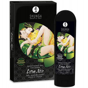 Shunga Cream Fazendo Lotus Preto Sensível 60Ml - Img 1