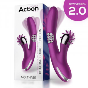 Vibrador Action Finger com Bolas Giratórias 360º com Roda Estimuladora Nº Three - Img 7