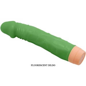 Vibrador Realista Baile Bill Verde 22,5 Cm