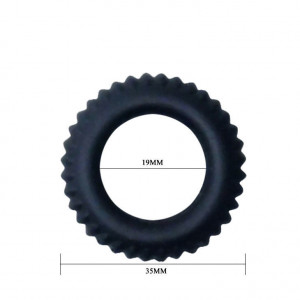 Cockring Baile Titan Preto 3.3Cm