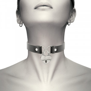 Coquette Mão Crafted Choker Chaves Coração - Img 3