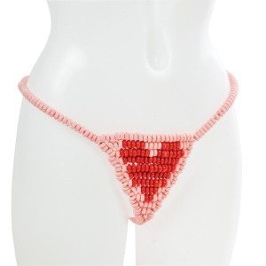 Cueca Comestível Spencer & Fleetwood Coração Sabor Frutas