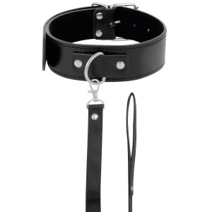 Darkness Padded Locking Posture Collar - Img 1