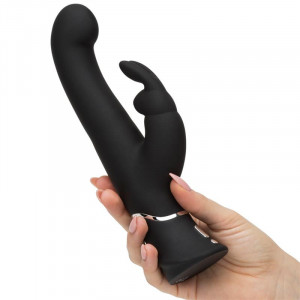 Happy Coelho G-Spot Stroker Vibrador De Coelho - Preto - Img 4