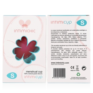 Intimichic - copo menstrual grau médico silicone - tamanho S - Img 2