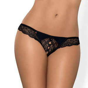 Miamor Obsessive Crotchless Thong S / M - Img 1