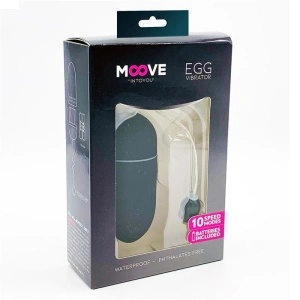 Ovo Vibratório Moove Preto