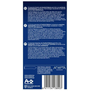 Preservativos Control Adapta Nature 12 Und