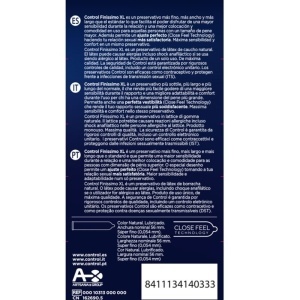 Preservativos Control Finissimo XL 12 Unidades