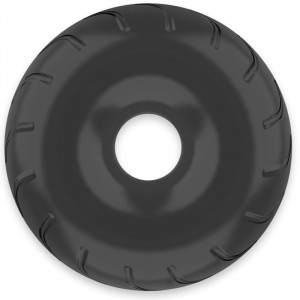 Alimentação Do Anel Super Flexível Resistente 5Cm Pr08 Preto - Img 3