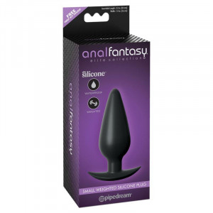 Anal Fantasy Elite Collection Pequeno Plug De Silicone Pesado - Img 5