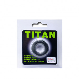 Cockring Baile Titan Preto 3.9Cm