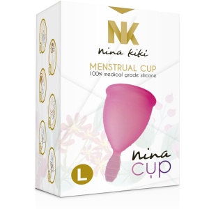 Copo Menstrual Nina Kikí Rosa S