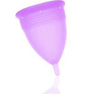 Copo Menstrual Stercup Roxo S - Img 2