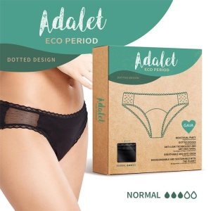 Cueca Menstrual Adalet Gaia Normal L
