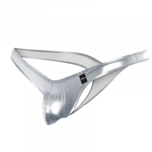 Cut4Men - Pouch Enhancing Thong Silver S - Img 3