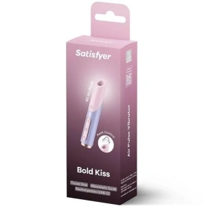 Estimulador Satisfyer Bold Kiss Rosa/Violeta - Img 2