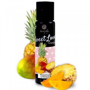 Gel Comestível Secret Play Manga e Ananás Branco 60 ml - Img 4