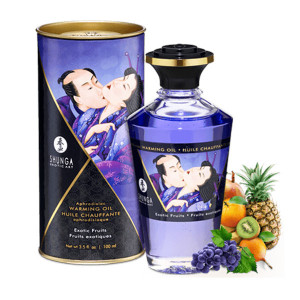 Óleo Massagem Afrodisiaco Shunga Frutas Exóticas 100 ml
