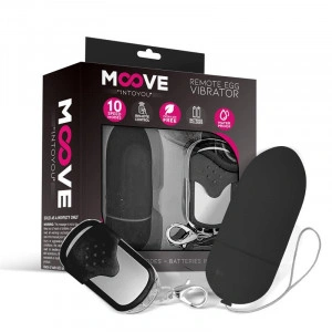 Ovo Vibratório Moove Grande Sem Fios Preto