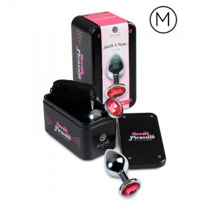 Secretplay Plug Anal Fucsia 8Cm - Img 2