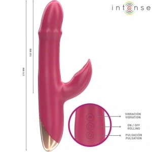 Vibrador Multifuncional Intense Chloe 3 em 1 Vermelho